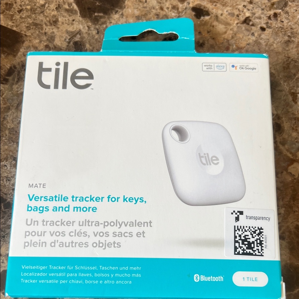 Tile Mate Bluetooth Tracker - White